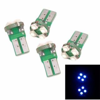 ไฟหรี่ T10 4LED 1210 SMD 2 คู่ ( สีฟ้า )