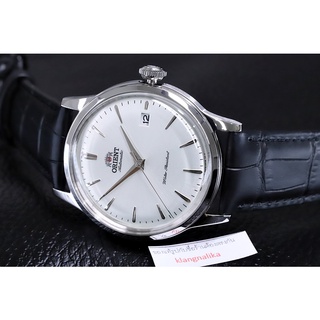 (แถมกล่องแบบพกพา) นาฬิกา Orient Bambino Classic Automatic รุ่น RA-AC0M03S (38มม.)