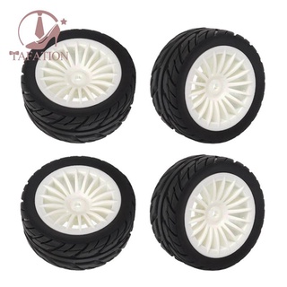 4Pcs Rubber Tires Tyre Wheel for SG1603 SG1604 SG 1603 UDIRC UD1601 UD1602 UD1603 UD1604 1/16 RC Car Upgrade Parts,2