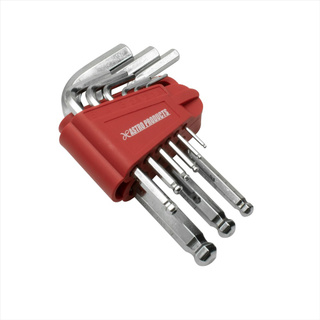 ( L She Hex Wrench Short Head With Ball Point End mm 9Pcs Set )