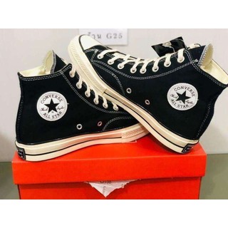 [ลด15% ใช้โค้ด FEBWNT15 ]รองเท้าผ้าใบหุ้มข้อ Converse  All  Star สีดำ