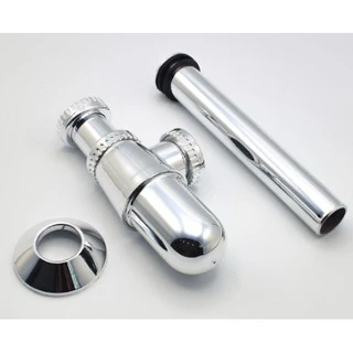 ท่อน้ำทิ้ง PVC ชุบโครเมี่ยม แข็งแรง ไม่เป็นสนิม!! BHS-514