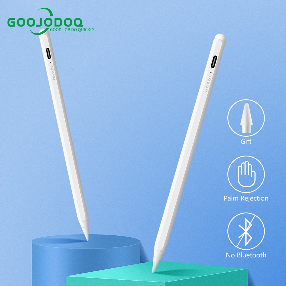 GOOJODOQ GD10 ปากกาสไตลัสสัมผัสหน้าจอ 10th Gen for ipad Air4 Air5 10.9 Gen7 Gen8 10.2 Pro 11 12.9 20