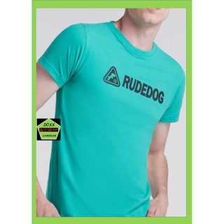 rudedog เสื้อคอกลม  ชาย หญิง  รุ่น วินเนอร์  สีเขียว