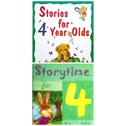 stories for 4 years old หนังสือมือสอง ปกแข็ง
