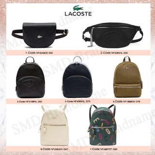 Lacoste กระเป๋ามีสายสะพายสำหรับผู้หญิง กระเป๋าสะพาย เป้ใส่หลัง คาดอก