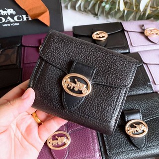 กระเป๋าสตางค์ Georgie Small Wallet In Signature Canvas