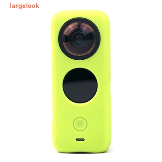 [largelook] Insta360 One X2 Body Silicone Case Cover Protector For Insta 360 One X 2 Soft Scratch Resistant Accessories Screen Body Silicone Protective Case
