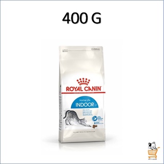 Royal Canin Cat Indoor 400 g อาหารแมว เลี้ยงในบ้าน แมวโต อาหารเม็ด