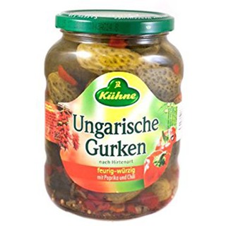 Kuhne Spiced Cucumbers 670g แตงกวาดอง