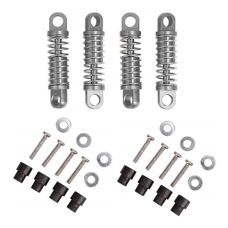 4 ชิ้นโช้คอัพ Damper น้ํามันที่เต็มไปด้วยสําหรับ Rc Hobby รุ่นรถ 1/28 Wltoys K969 K989 P929 Drift Ra