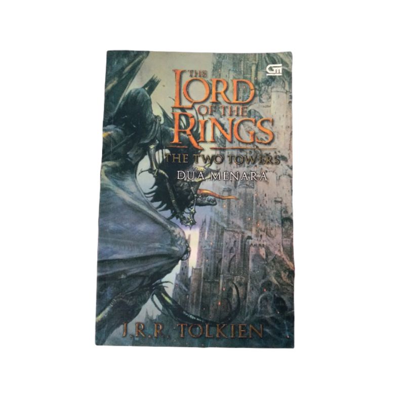 หนังสือนิยาย The Lord Of The Rings Two Tower