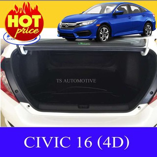 ถาดท้ายรถยนต์ ถาดท้าย ฮอนด้า ซีวิค HONDA CIVIC 2016 CIVIC FC รุ่น 4 ประตู