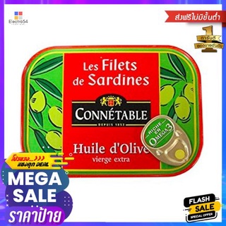 Connetable Sardines in Olive Oil 115g ปลาซาร์ดีนในน้ำมันมะกอก 115g