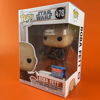 Funko POP Boba Fett on Tattooine (No Helmet) 478 NYCC 2021