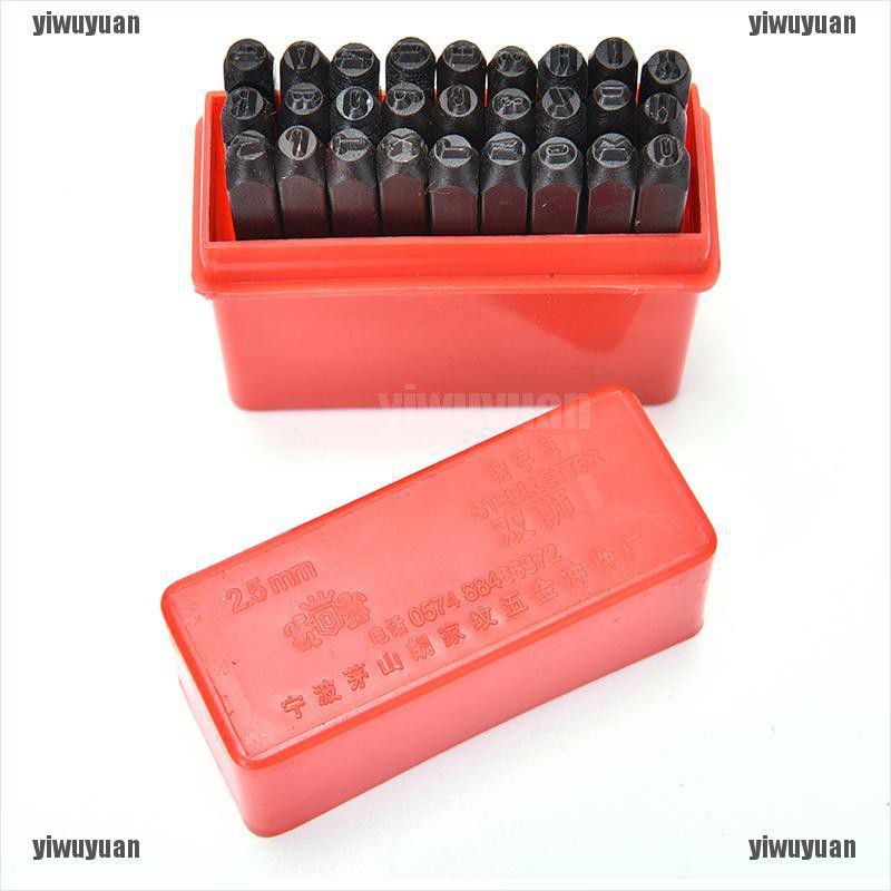 27 Pcs Letter punch set - Tool Bearing
