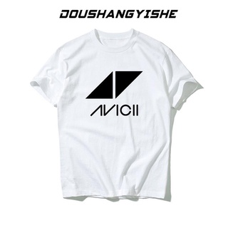 เสื้อยืดแขนสั้น พิมพ์ลาย Baida DJ Electronic Music avicii A God เข้ากับทุกการแต่งกาย สไตล์ยุโรป และอเมริกา สําหรับผู้ชาย