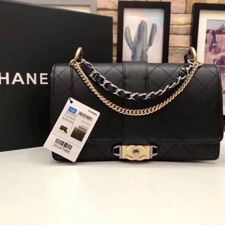 กระเป๋า Chanel (หนังแท้) ส่งฟรีEMS