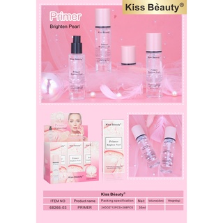 ไพรเมอร์ไข่มุกแบบเจล Kiss Beauty ไพรเมอร์ปรับสภาพผิว ไพรเมอร์คุมมัน ไพรเมอร์ ไพเมอร์ให้ความชุ่มชื่น