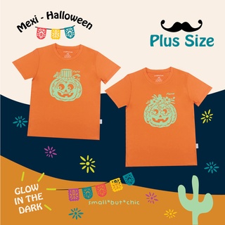 เสื้อ Plus Size Mexi-Halloween เรืองแสง (เสื้อส้ม) แจ้งลายและชื่อที่พิมพ์บนเสื้อในช่องหมายเหตุหรือแชทนะคะ_small but chic