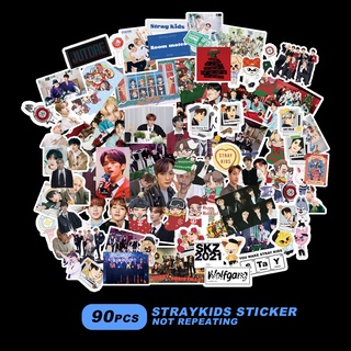 STRAY KIDS Album《Christmas EveL》Sticker STRAYKIDS No Easy Phone Luggage Tag Diy Stickers