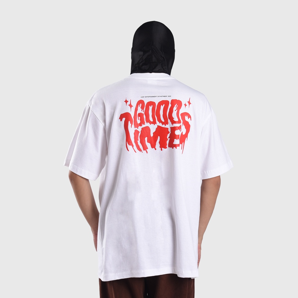 เสื้อยืดสีขาว ORI LEAF Fright