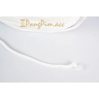 เชือกถักกลม TBE อเนกประสงค์ ลูกเสือ สีขาว/ดำ น้ำหนัก 1 กิโลกรัม (1KG) เบอร์ 4 , 6 , 8