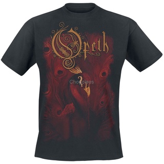 เสื้อยืดผ้าฝ้ายพิมพ์ลายขายดี เสื้อยืด พิมพ์ลาย Sorceress Opeth