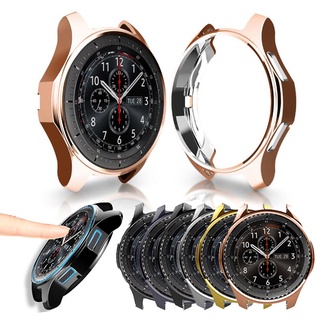 เคสกันรอยหน้าจอ TPU แบบนิ่ม อุปกรณ์เสริม สําหรับ Samsung Galaxy Watch 46 มม. 42 มม. S3