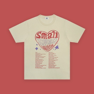 【hot sale】ally.youth เสื้อยืด ally tee ลาย small happiness