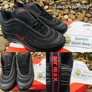 รองเท้าAir Max97 "Black Red" Size36-45 *ส่งฟรีKerry*