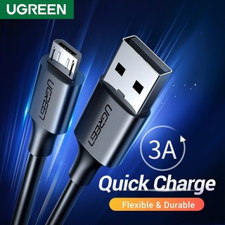 Ugreen USB charging cable 3A สายชาร์จ micro USB quick charge