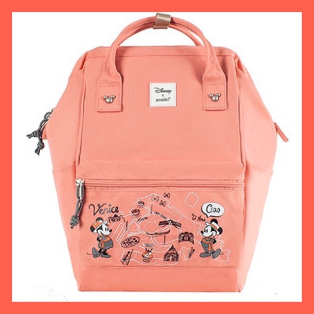 (ของแท้ 100%) Anello กระเป๋าเป้ Backpack Mini Disney x anello รุ่นDT-G008 flash sales