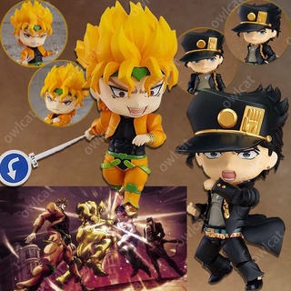 JOJO Nendoroid Kujo Jotaro &amp; Dio Brando (GSC Ver.) The World Anime JoJos Bizarre Adventure Action Figure 10cm โมเดล Packed in Box Collection Birthday Gift Noriaki Kakyoin Josuke Higashikata Rohan Kishibe
