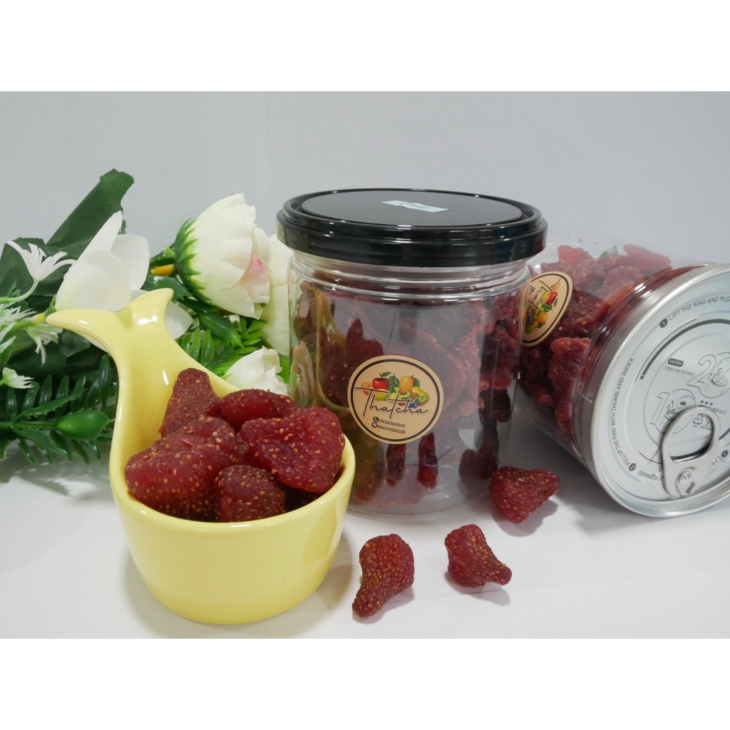 สตรอเบอร์รี่อบแห้ง ขนาดบรรจุ 200 กรัม