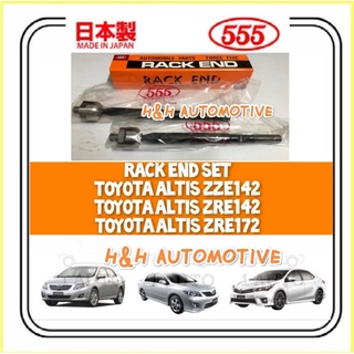 555 ชุดชั้นวาง สไตล์ญี่ปุ่น สําหรับ Toyota Altis Zze141 Zze142 Zre141 Zre142 Zre143 Zre172 Zre173