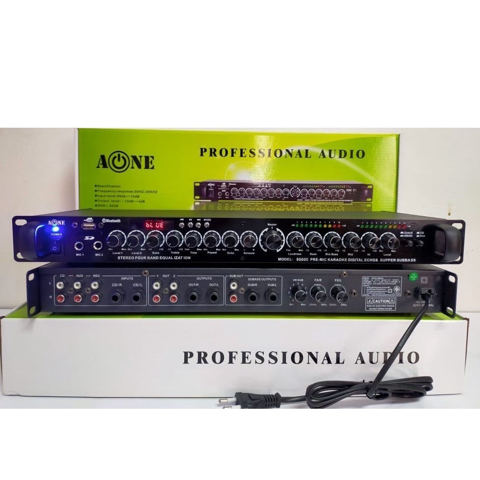ชุดเครื่องเสียงกลางแจ้งPower 1000W RMSพร้อมปรีแอมป์คาราโอเกะ รองรับUSB ...