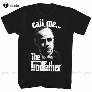 [S-5XL] ใหม่ เสื้อยืดลําลอง แขนสั้น พิมพ์ลาย Godfather Call Me Don Corleone น่ารัก เหมาะกับฤดูร้อน สําหรับผู้ชาย และผู้ห