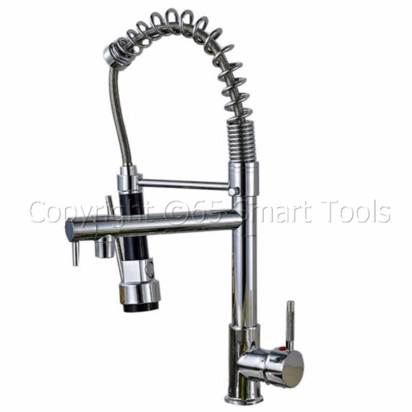 InnTech ก๊อกซิงค์ผสม พร้อมหัวสเปร์ย และหัวก๊อกหมุนได้