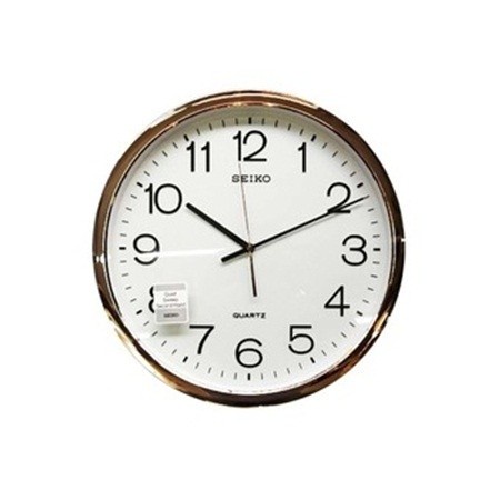 นาฬิกาตั้งโต๊ะ นาฬิกาดิจิตอลไม้ SEIKO นาฬิกาแขวน ขนาด 14นิ้ว (Gold) รุ่น PAA020G,PAA020