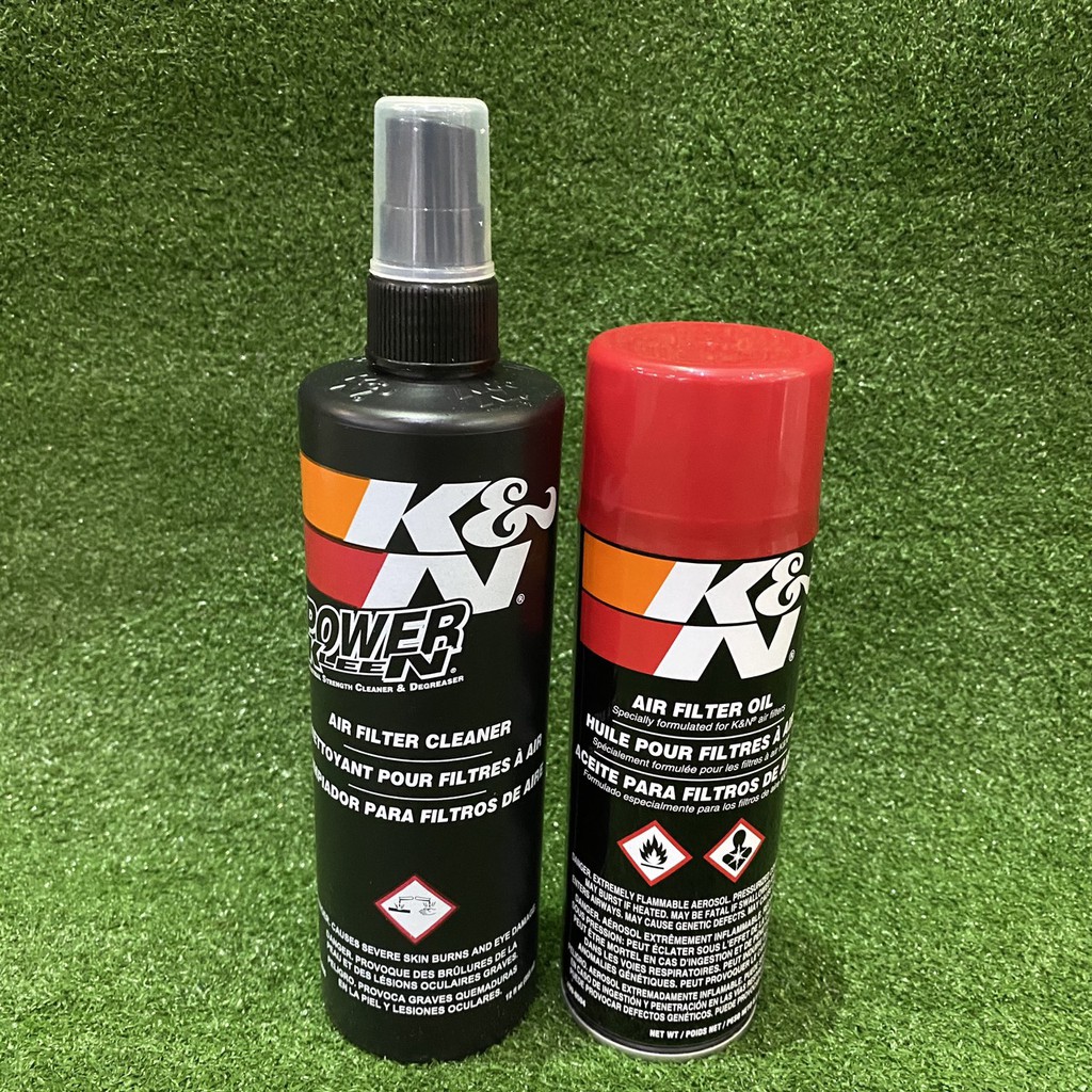 น้ำยาล้างกรอง น้ำยาล้างกรองอากาศ และ น้ำยาเคลือบกรองอากาศ K&N ของแท้ 100% Recharger ชุดเล็ก