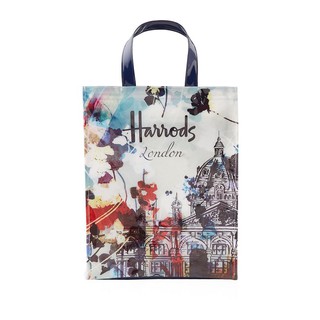 Harrods รุ่น Medium Watercolour Shopper Bag***พร้อมส่ง