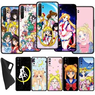 Au62 เคสโทรศัพท์มือถือ ซิลิโคนนุ่ม ลายการ์ตูนเซเลอร์มูน สําหรับ Vivo Y75 V21 S9 S10 U3