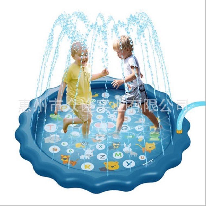 น้ำพุเด็กอ่างเล่นน้ำเป่าลมน้ำพุยาง