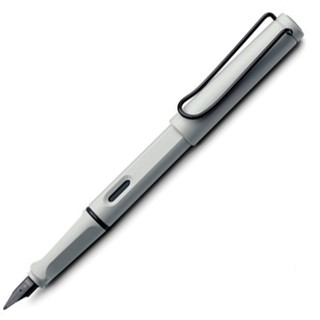 Lamy Safari Griso gray whit black clip