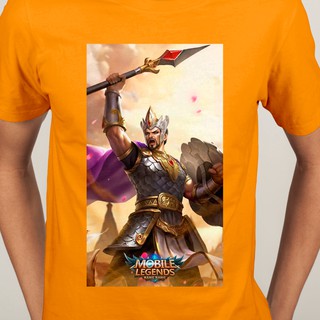 เกม Mobile Legends เสื้อยืดคอกลมแขนสั้นผู้ชาย | เสื้อยืด ชุดลำลอง | เสื้อยืดเกมมิ่ง