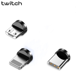 Twitch ปลั๊กสายชาร์จแม่เหล็ก Micro Usb Type - C สําหรับ Android Ios