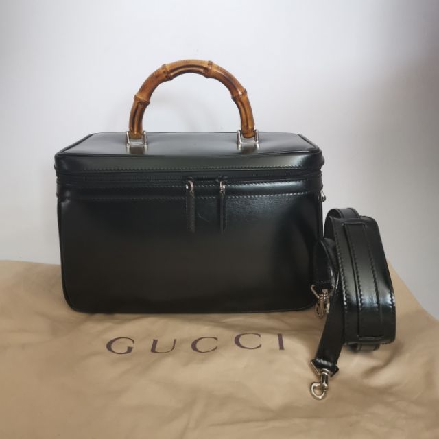 Sold​  out​♥️​Gucci​ bamboo​ cosmatic​ vintage​ bag