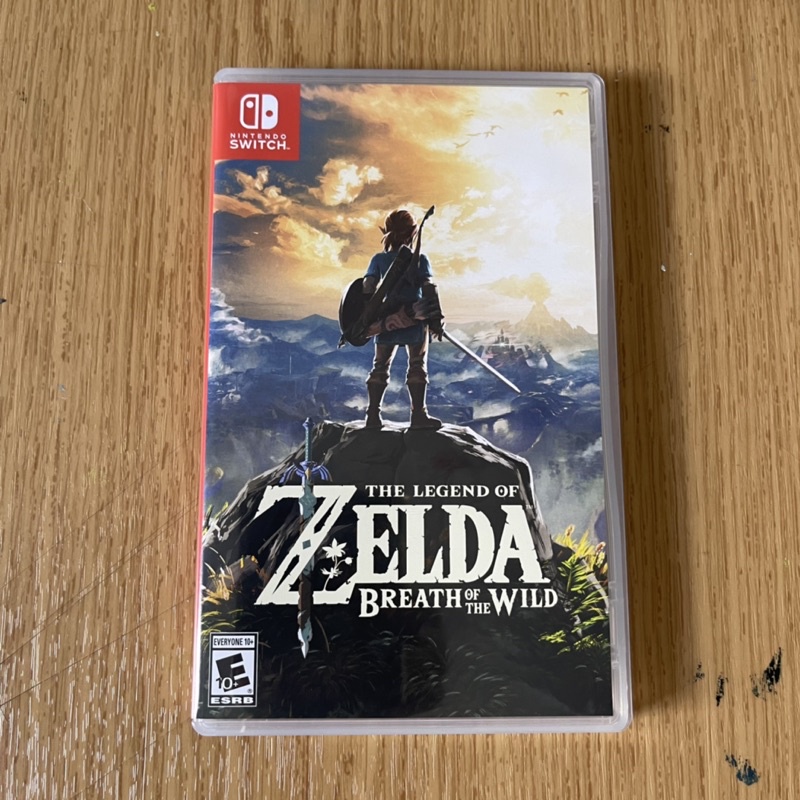 Zelda breath of the wild / แผ่นเกม Nintendo switch มือสอง / ของแท้พร้อมกล่อง+ถุงผ้า / ของแท้ 100%
