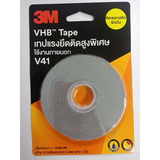 เทปแรงยึดติดสูงพิเศษใช้งานภายนอก V41 VHB Tape 3M